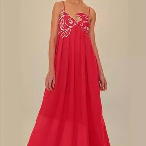 Red Fish Sundress
